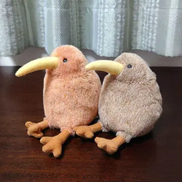 블루블루에 만마루쨩 키위 봉제 인형 2개 세트