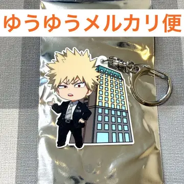 나의 히어로 아카데미아 히로아카 바쿠고 카츠키 러버 키홀더 라바키