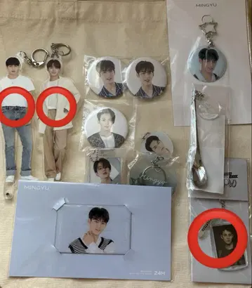 SEVENTEEN 민규 굿즈 세트