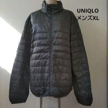 UNIQLO 남성용 XL 그레이 다운 자켓