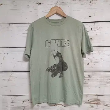 GANTZ 캐릭터 T셔츠 카키 사이즈 S 상당