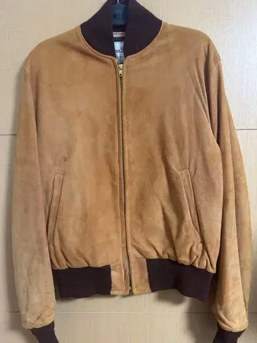 campus 60s MA-1형 스웨이드 봄버 자켓