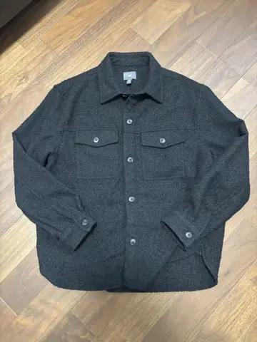 H&M 블랙 셔츠 자켓 L