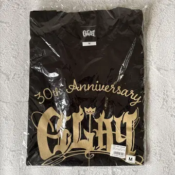 미사용 미개봉 GLAY 30주년 기념 T셔츠 M사이즈 30th Anniv
