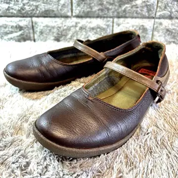 새상품급 camper 캠퍼 가죽 천연 가죽 멜리 제인 스트랩 슈즈