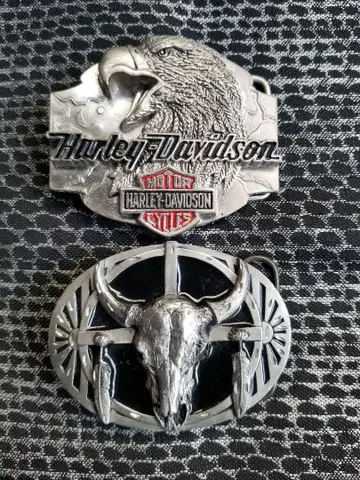 Harley-Davidson 벨트 버클 세트 made in USA