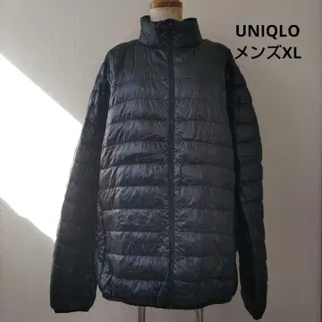 UNIQLO 울트라 라이트 다운 남성용 XL 블랙 다운 자켓