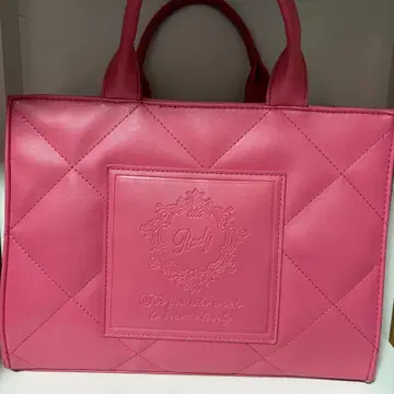 Rady 퀼팅 토트백 핑크