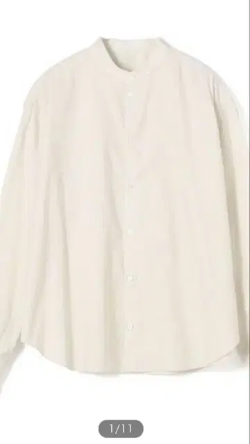 갤러리 비 코튼 코듀로이 와이드 셔츠