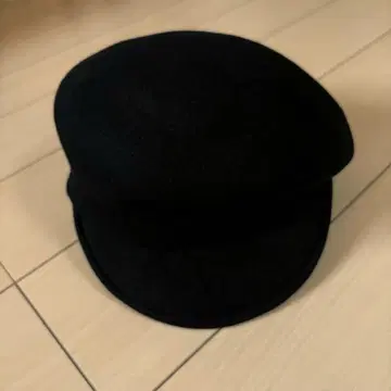 카시라 헌팅 캡 블랙