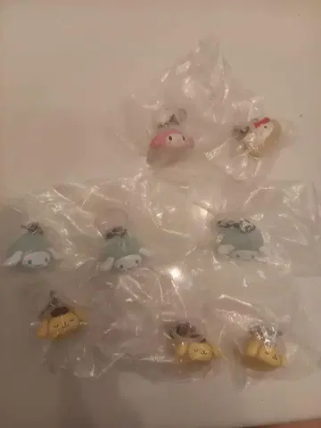 산리오 캡슐 토이 8개 세트