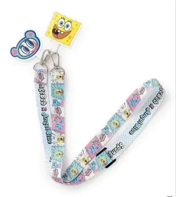 스펀지밥 x 엔젤블루 스트랩 Lovetoxic