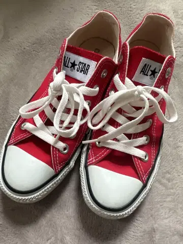 컨버스 빨간색 23.5cm