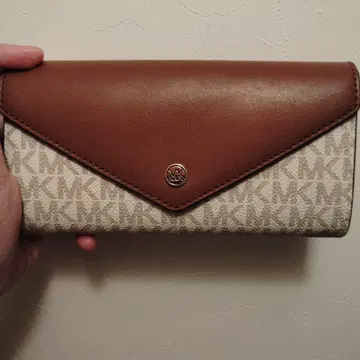 MICHAEL KORS 장지갑 베이지/브라운