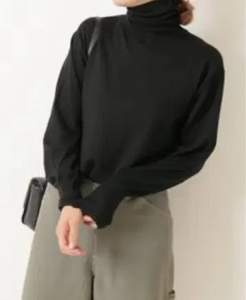 Spick&Span 18G 터틀넥 블랙