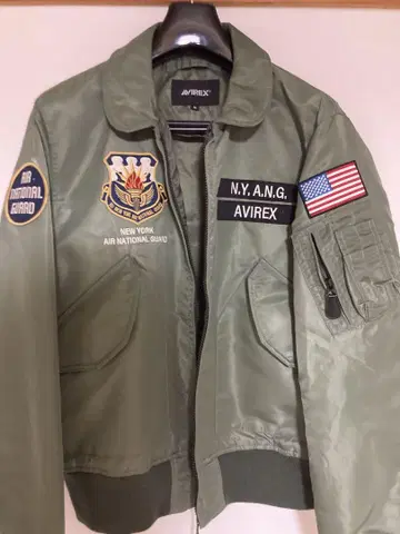 AVIREX MA-1 자켓 M 사이즈 올리브 그린