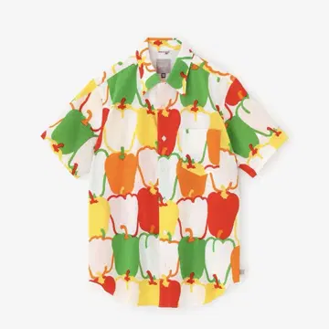 [새상품급] sousou 타카시마치지 반팔 셔츠 (아마토가라시)