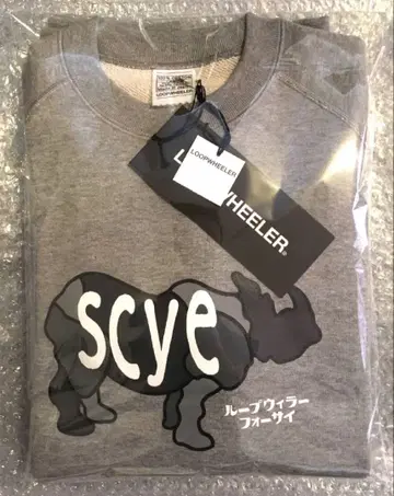 SCYE BASICS x LOOPWHEELER begin 별주 루프 휠러