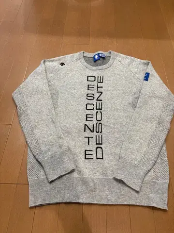 DESCENTE 골프 스웨터 M 그레이