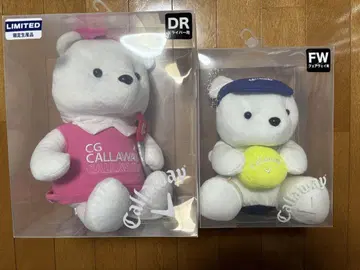 CALLAWAY 베어 골프 헤드커버 세트 캘러웨이 베어