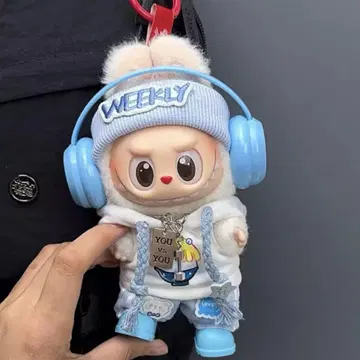 라부부 labubu 봉제 인형 옷 갈아입기 의류 4종 세트 미사용 새상품