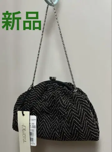 스콧 클럽 2way 파티 클러치백 총 비즈백 야마다야