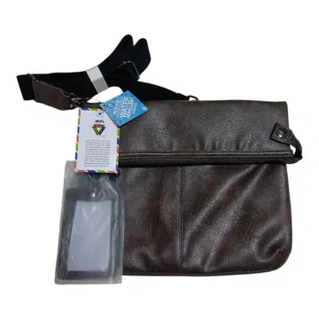 대특가 합성 피혁 숄더백 Croster 브라운