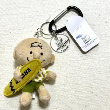 스누피 서프샵 일광화상 찰리 브라운 카라비너 마스코트