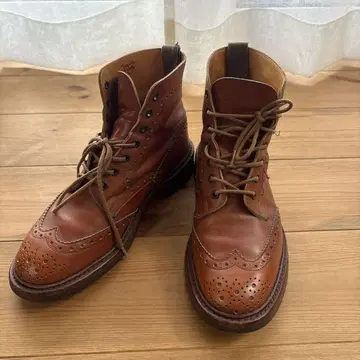[ 사이즈 불명 ] Tricker's 가죽 부츠