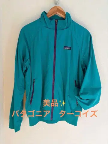Patagonia 터콰이즈 나일론 자켓 새상품급