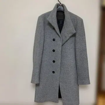 ZARA MAN 그레이 체스터 코트 사이즈 M