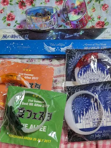 THE ALFEE 여름 이벤트 실리콘 팔찌