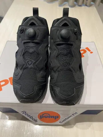 펌프 퓨리 Reebok Pump 블랙 스니커즈