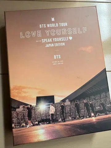 BTS WORLD TOUR LOVEYOURSELF JAPANEDITION