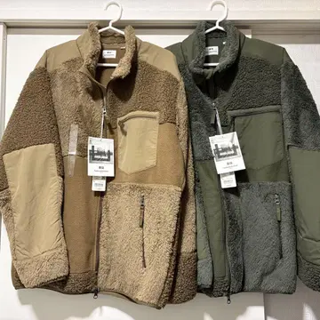 유니클로 플리스 자켓 L 2개 Engineered Garments