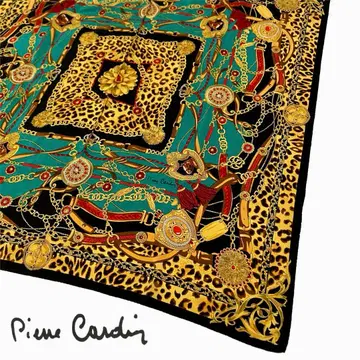 pierre cardin / 피에르 가르뎅 레오파드 무늬 반다나 스카프