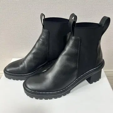 PIPPICHIC 피피시크 사이드 고어 부츠 블랙 사이즈 37