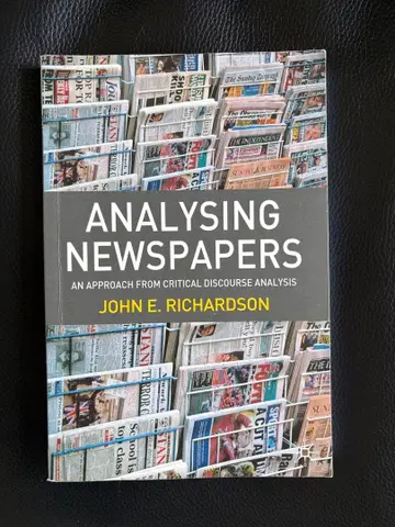 ANALYSING NEWSPAPERS