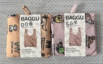 BAGGU 에코백 DOG와 CAT 2종 세트