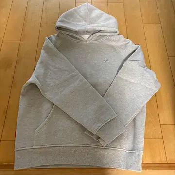 기나시 사이클 그레이 후드 부착 맨투맨