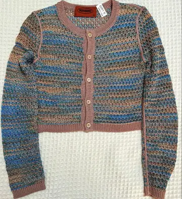 [ 새상품급 ] MISSONI 미쏘니 긴팔 가디건 40 사이즈