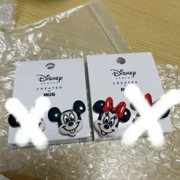 마우지 미키 미니 귀걸이 Moussy