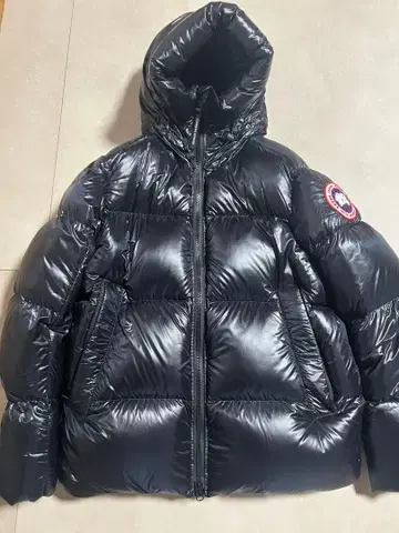 CANADA GOOSE 블랙 다운 자켓