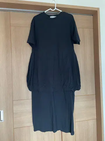 nagonstans 나곤스탠스 반팔 원피스 S 블랙