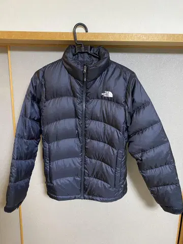 THE NORTH FACE 블랙 다운 자켓 M
