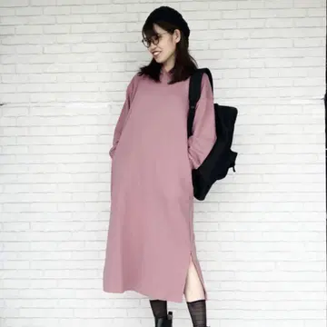 UNIQLO 유니클로 맨투맨 후디드 원피스 빅 사이즈 후드티