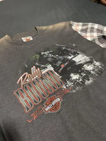초레어 Harley-Davidson Rally Bound 긴팔T셔츠
