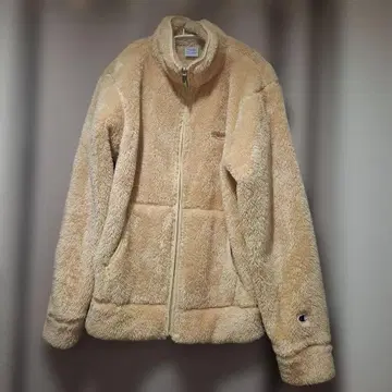 Champion 플리스 자켓 X-LARGE 베이지