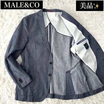 새상품급 MALE&CO 테일러드 자켓 ANGELICO 린넨 이탈리아제