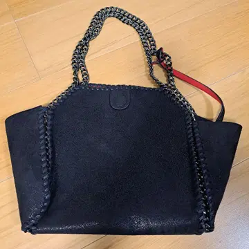 블랙 스웨이드 핸드백 2way